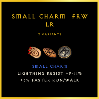 Small Charm & Frw & Lr