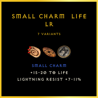 Small Charm & Life & Lr