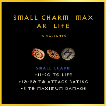 Small Charm & Max & Ar & Life