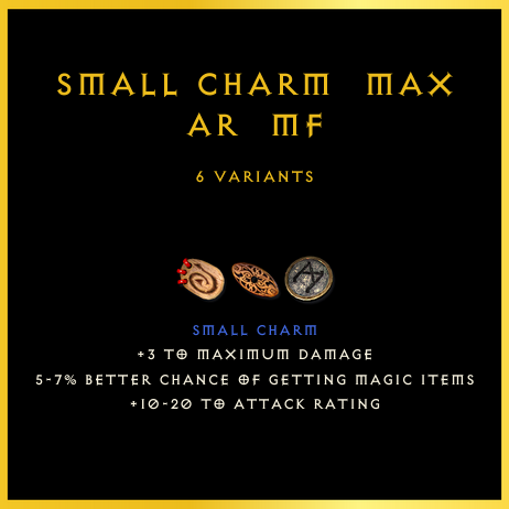 Small Charm & Max & Ar & Mf