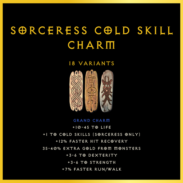 Sorceress Cold Skill Charm