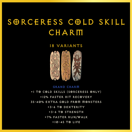 Sorceress Cold Skill Charm