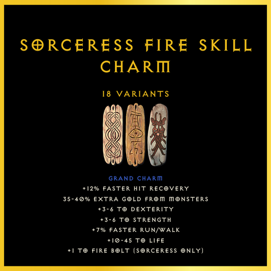 Sorceress Fire Skill Charm