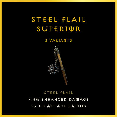 Steel Flail & Superior
