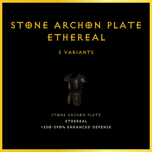 Stone Archon Plate & Ethereal