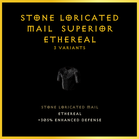 Stone Loricated Mail & Superior & Ethereal