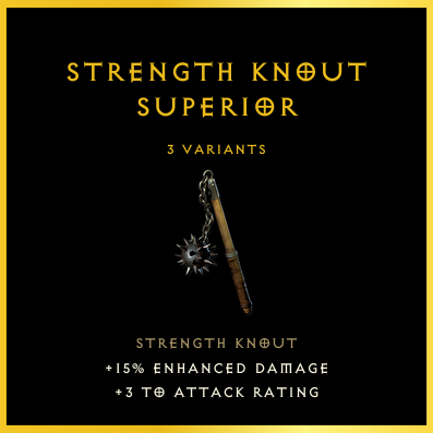 Strength Knout & Superior