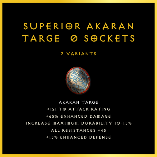 Superior Akaran Targe & 0 Sockets