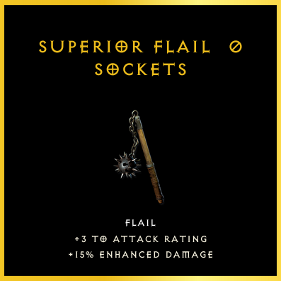 Superior Flail & 0 Sockets