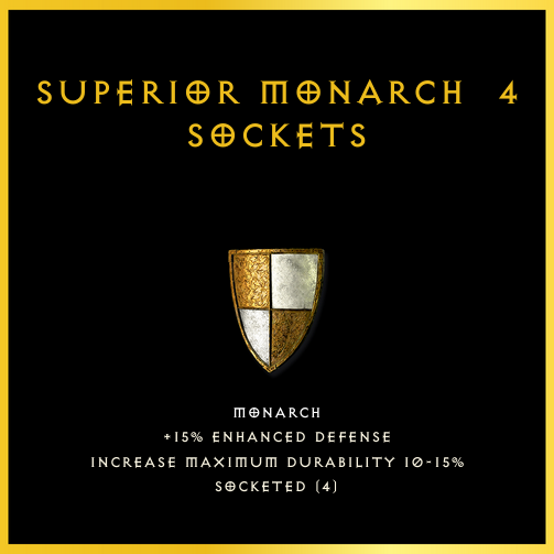 Superior Monarch & 4 Sockets