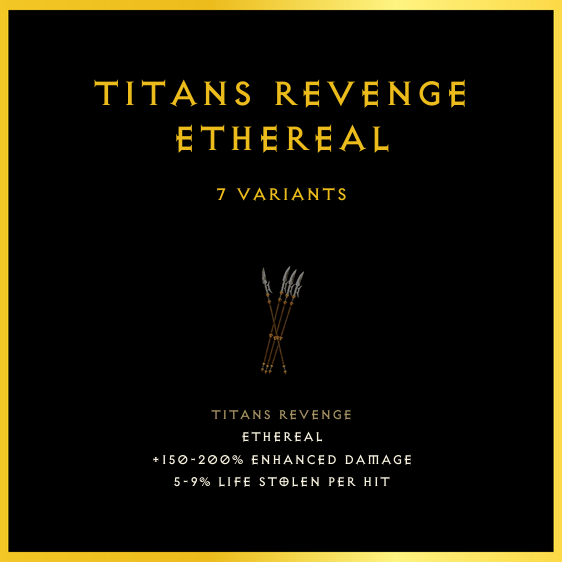 Titans Revenge & Ethereal