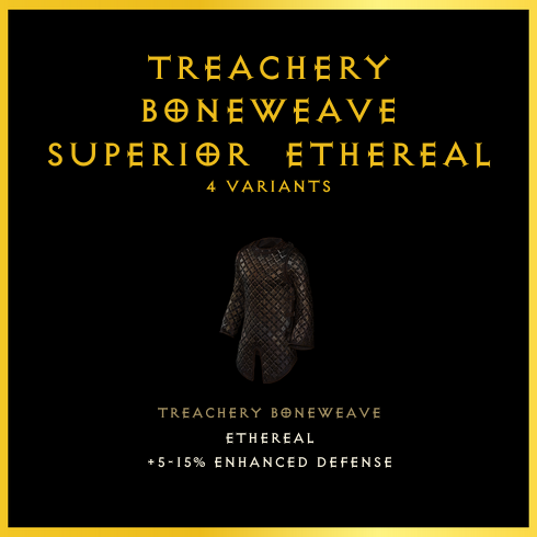 Treachery Boneweave & Superior & Ethereal