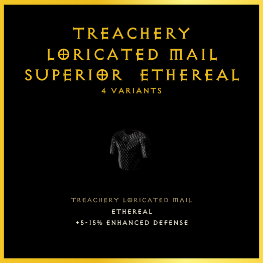 Treachery Loricated Mail & Superior & Ethereal