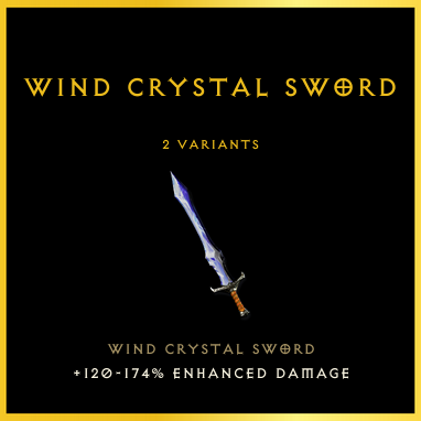 Wind Crystal Sword